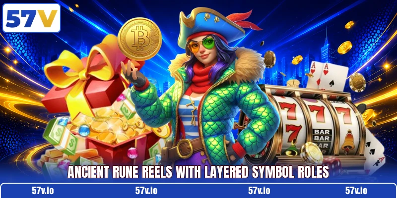Ancient rune reels with layered symbol roles Ancient rune reels with layered symbol roles