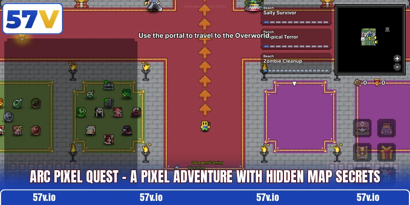 Arc Pixel Quest – A Pixel Adventure With Hidden Map Secrets