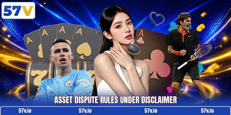 Asset dispute rules under disclaimer