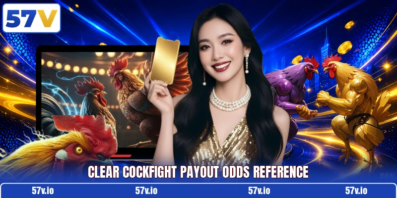 Clear cockfight payout odds reference Clear cockfight payout odds reference