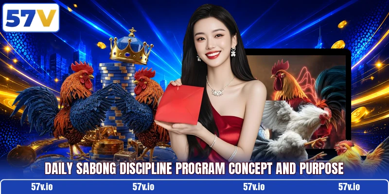 Daily sabong discipline program concept and purpose Daily sabong discipline program concept and purpose
