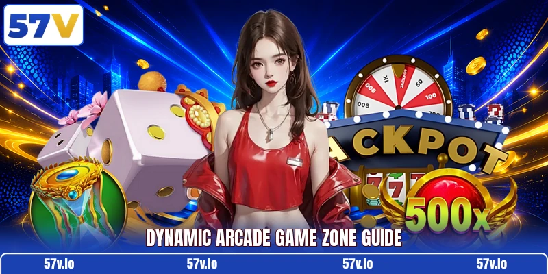 Dynamic arcade game zone guide