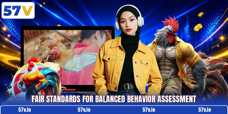 Fair standards for balanced behavior assessment Fair standards for balanced behavior assessment