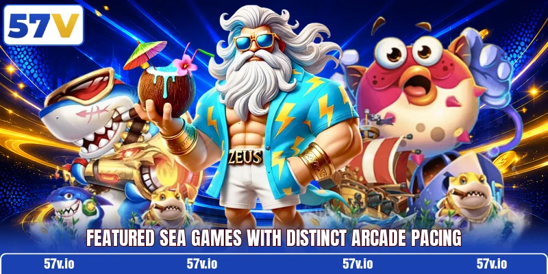 Featured sea games with distinct arcade pacing Featured sea games with distinct arcade pacing