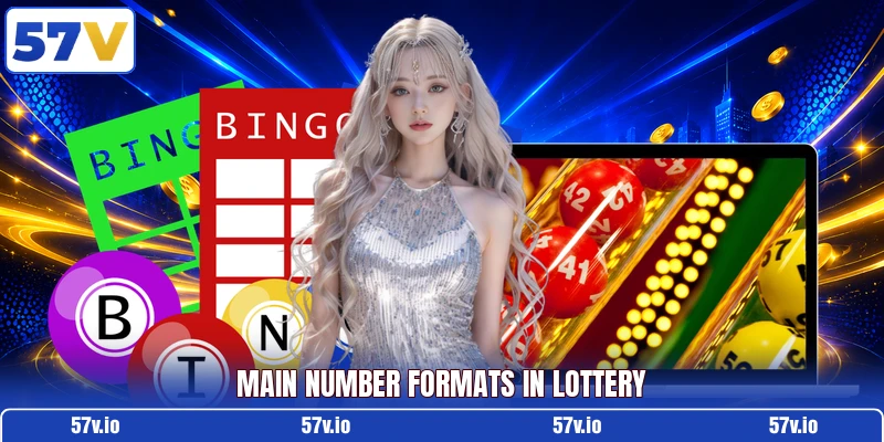 Main number formats in lottery