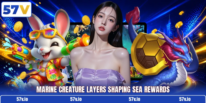 Marine creature layers shaping sea rewards Marine creature layers shaping sea rewards