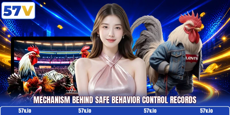 Mechanism behind safe behavior control records Mechanism behind safe behavior control records