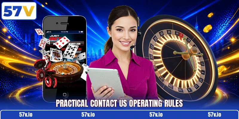 Practical contact us operating rules Practical contact us operating rules