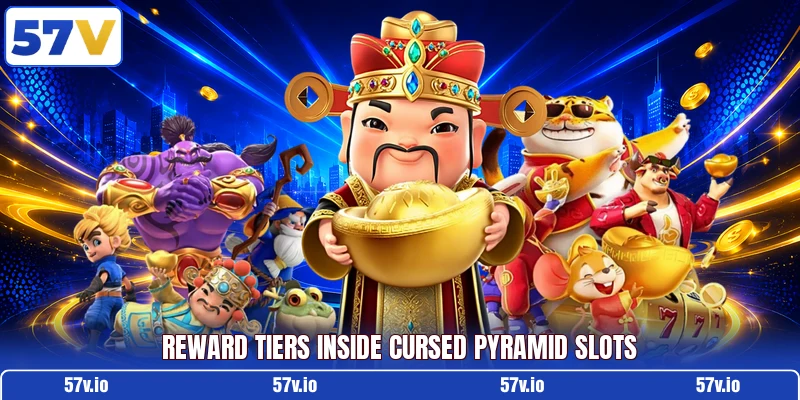 Reward tiers inside Cursed Pyramid Slots Reward tiers inside Cursed Pyramid Slots