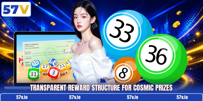 Transparent reward structure for cosmic prizes