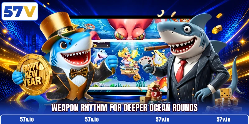 Weapon rhythm for deeper ocean rounds Weapon rhythm for deeper ocean rounds