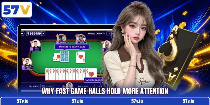 Why fast game halls hold more attention